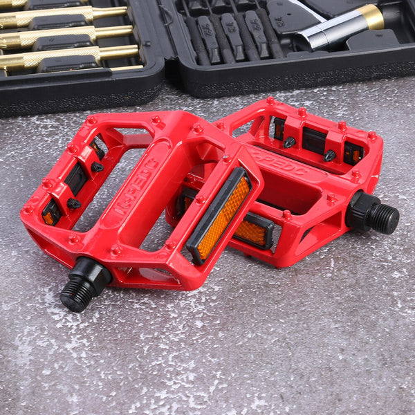 Reflective Sheet Pedal Waterproof Cycling Elements Mountain Bicycle Portable MTB Bike Anti-slip Platform Pedal | Vimost Shop.