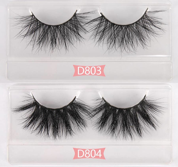Wholesale Eyelashes100 Pairs 3D Mink Eyelashes 25MM Thick Long Wispy Mink Lashes Makeup Cilios Cruelty Free | Vimost Shop.