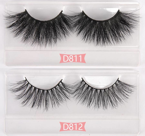 Wholesale Eyelashes100 Pairs 3D Mink Eyelashes 25MM Thick Long Wispy Mink Lashes Makeup Cilios Cruelty Free | Vimost Shop.