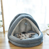 Soft Pet Cat Bed House with Hairball Removable Puppy Cushion Winter Warm Cat Nest Comfortable Pets Sleeping Kennel for Dogs Cats | Vimost Shop.