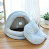 Soft Pet Cat Bed House with Hairball Removable Puppy Cushion Winter Warm Cat Nest Comfortable Pets Sleeping Kennel for Dogs Cats | Vimost Shop.