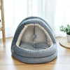 Soft Pet Cat Bed House with Hairball Removable Puppy Cushion Winter Warm Cat Nest Comfortable Pets Sleeping Kennel for Dogs Cats | Vimost Shop.