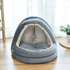 Soft Pet Cat Bed House with Hairball Removable Puppy Cushion Winter Warm Cat Nest Comfortable Pets Sleeping Kennel for Dogs Cats | Vimost Shop.
