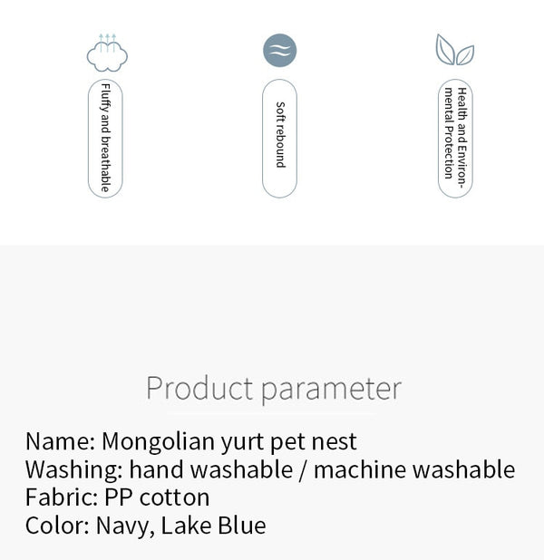 Soft Pet Cat Bed House with Hairball Removable Puppy Cushion Winter Warm Cat Nest Comfortable Pets Sleeping Kennel for Dogs Cats | Vimost Shop.