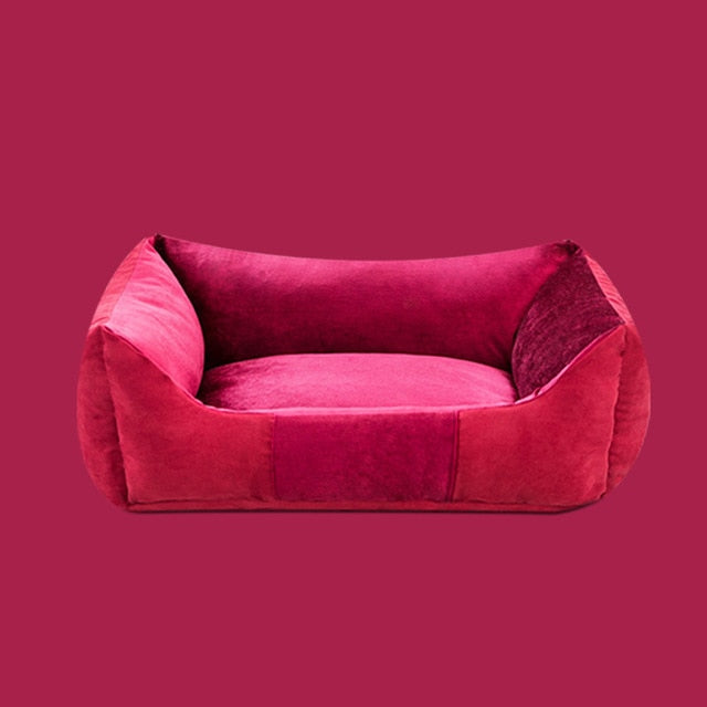 Pet Dog Bed Removable Cushion Soft Warm Dog Mat Cat House Waterproof Bottom Sofa For Small Medium Dogs Pets Sleeping Products | Vimost Shop.