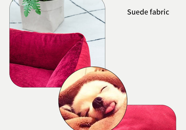 Pet Dog Bed Removable Cushion Soft Warm Dog Mat Cat House Waterproof Bottom Sofa For Small Medium Dogs Pets Sleeping Products | Vimost Shop.