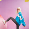 Solid Letter Print Minimalist Skinny Women Legging Pants,Spring ELF High Elastic Waist Ladies,Basic Daily Pants