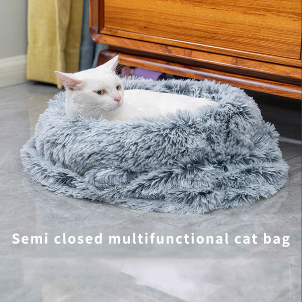 Pet Dog Cat Mats Soft Fluffy Long Plush Pet Blankets Thin Covers for Summer Winter Dogs Cats Bed Cushion Pets Deep Sleeping Bags | Vimost Shop.