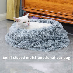 Pet Dog Cat Mats Soft Fluffy Long Plush Pet Blankets Thin Covers for Summer Winter Dogs Cats Bed Cushion Pets Deep Sleeping Bags