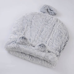 Pet Dog Cat Mats Soft Fluffy Long Plush Pet Blankets Thin Covers for Summer Winter Dogs Cats Bed Cushion Pets Deep Sleeping Bags