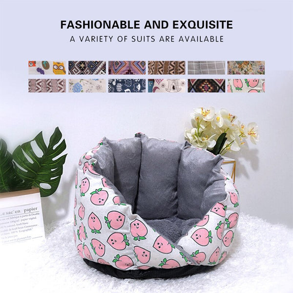 Non-Slip Cat Bed Winter Warm Pet House Cave Soft Comfortable Kennel Kitten Sofa Short Plush Pet Cushion for Small Medium Dogs | Vimost Shop.