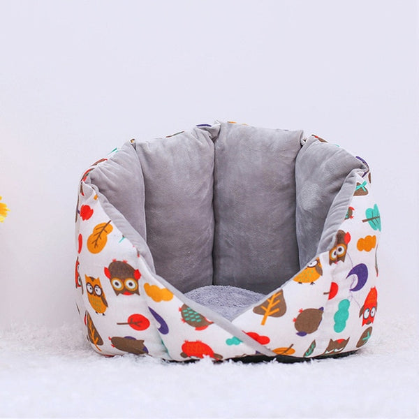 Non-Slip Cat Bed Winter Warm Pet House Cave Soft Comfortable Kennel Kitten Sofa Short Plush Pet Cushion for Small Medium Dogs | Vimost Shop.