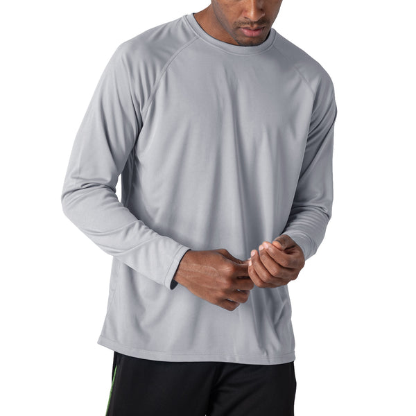 Men's Sun Protection T-shirts Summer UPF 50+ Long Sleeve Performance Quick Dry Breathable Hiking Fish T-shirts UV-Proof | Vimost Shop.