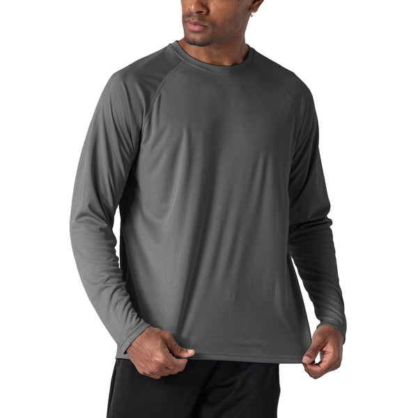 Men's Sun Protection T-shirts Summer UPF 50+ Long Sleeve Performance Quick Dry Breathable Hiking Fish T-shirts UV-Proof | Vimost Shop.