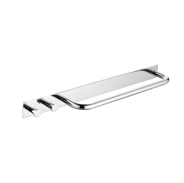 Towel Bar Holder Rack Robe Hook Bright Polishing Strong Viscosity Adhesive Rustproof 304 Stainless Steel Bathroom Accessories | Vimost Shop.