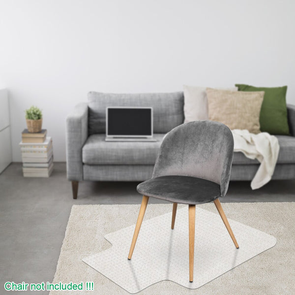 Protect Floor Mat PVC Floor/Chair Protection Mat Matte Home-use Protective Mat Chair Pad with Nail for Floor Chair 90x120x0.25cm | Vimost Shop.