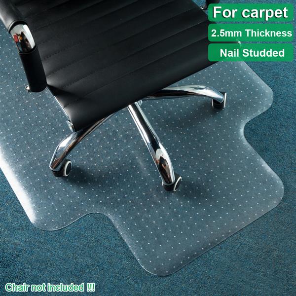 Protect Floor Mat PVC Floor/Chair Protection Mat Matte Home-use Protective Mat Chair Pad with Nail for Floor Chair 90x120x0.25cm | Vimost Shop.