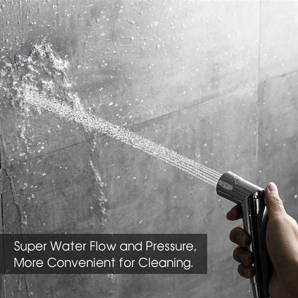 Handheld Bidet Toilet Sprayer with Stainless Steel Leakproof Hygiene Hose Wall Mount for Cloth Diaper Feminine Wash Pet Shower | Vimost Shop.