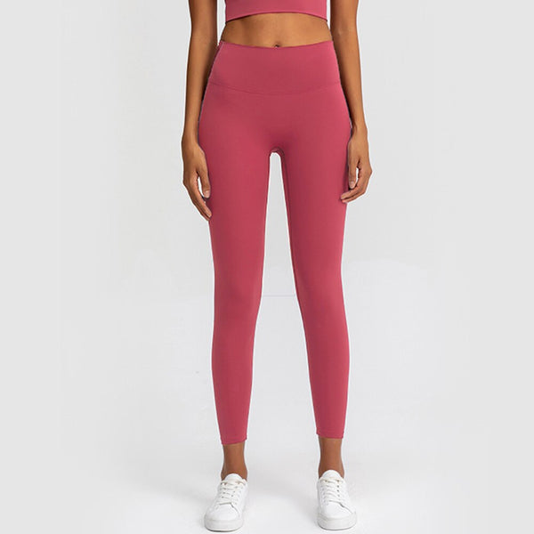 High Waist Naked Yoga Pants Push Up Leggings For Women Fitness Energy Seamless Leggins Sexy Workout Sport Tights Running Trouser | Vimost Shop.