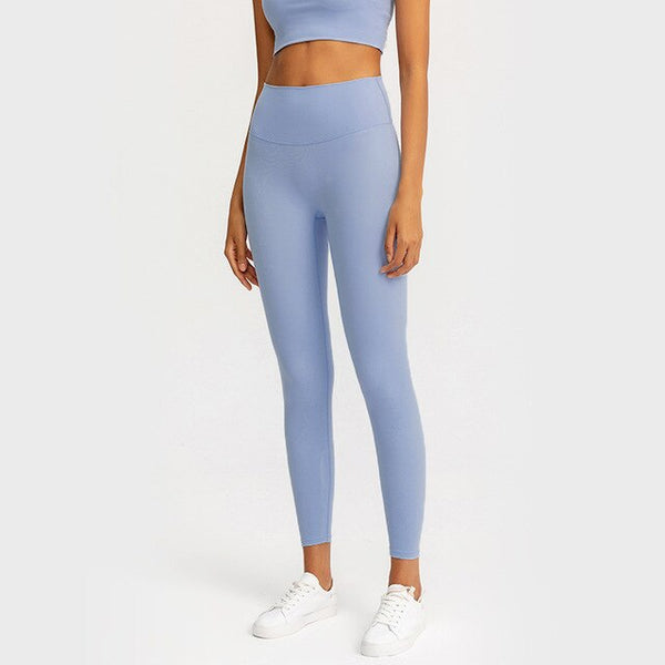 High Waist Naked Yoga Pants Push Up Leggings For Women Fitness Energy Seamless Leggins Sexy Workout Sport Tights Running Trouser | Vimost Shop.