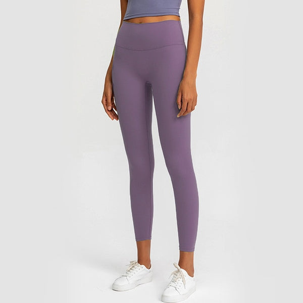 High Waist Naked Yoga Pants Push Up Leggings For Women Fitness Energy Seamless Leggins Sexy Workout Sport Tights Running Trouser | Vimost Shop.