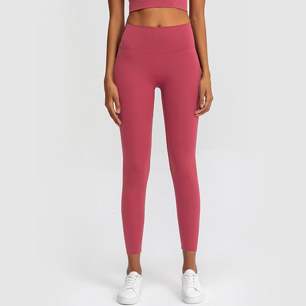 High Waist Naked Yoga Pants Push Up Leggings For Women Fitness Energy Seamless Leggins Sexy Workout Sport Tights Running Trouser | Vimost Shop.