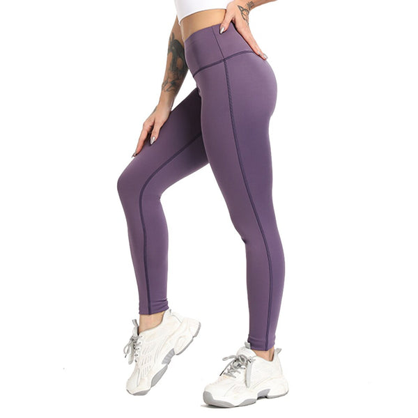 High Waist Naked Yoga Pants Push Up Leggings For Women Fitness Energy Seamless Leggins Sexy Workout Sport Tights Running Trouser | Vimost Shop.