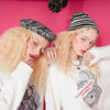 Harajuku Cartoon Print Casual Pullover T-Shirts Women,Spring Vintage Full Sleeve Female Basic Daily Graphic Tops