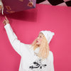 Harajuku Cartoon Print Casual Pullover T-Shirts Women,Spring Vintage Full Sleeve Female Basic Daily Graphic Tops