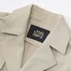 Green Solid Single Breasted Oversize Casual Women Trench Coat,Spring Full Sleeve Korean Office Ladies Daily Outwear