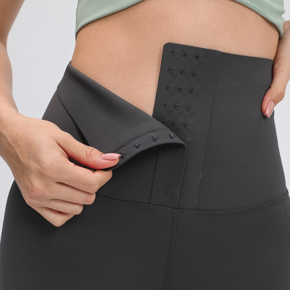 Sport Training Biker Shorts Women High Waist Stretch Workout Yoga Fitness Shorts 10"