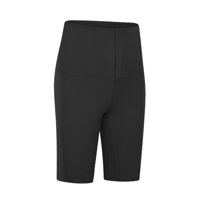 Sport Training Biker Shorts Women High Waist Stretch Workout Yoga Fitness Shorts 10"