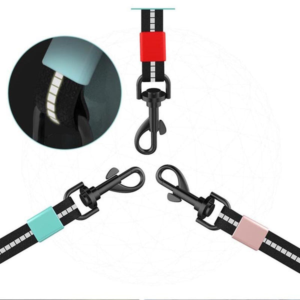 Retractable Pet Dog Automatic Roulette Leash 5M Reflective Traction Rope Walking Leash Lead Belt For Small Large Dogs | Vimost Shop.