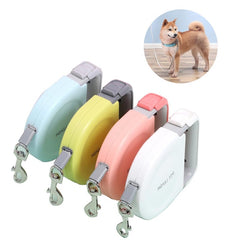 5 Meters Dog Leashes Automatic Retractable Pet Outdoor Walking Leash Leads Puppy Running Extending Leashes For Small Medium Dog