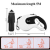 5M Retractable Dog Leashes with poop bag Dispenser Automatic extending Dogs Leash Rope for puppy Cats Leash Walking Accessories | Vimost Shop.