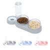 Pet Bowl Automatic Feeder Dog Cat Food Bowl with Water Dispenser Double Bowl Drinking Dish Food Container Bowls Pet Supplies | Vimost Shop.