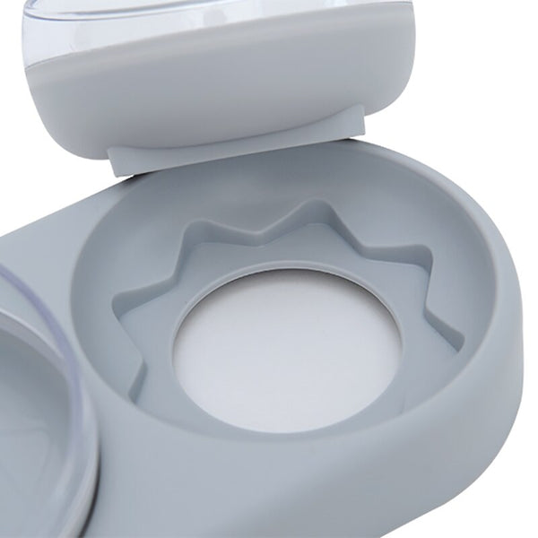 Pet Bowl Automatic Feeder Dog Cat Food Bowl with Water Dispenser Double Bowl Drinking Dish Food Container Bowls Pet Supplies | Vimost Shop.