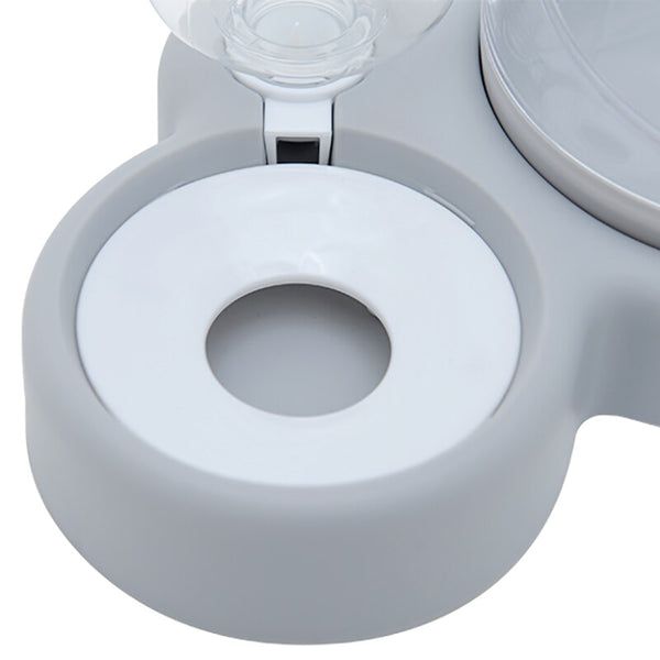 Pet Bowl Automatic Feeder Dog Cat Food Bowl with Water Dispenser Double Bowl Drinking Dish Food Container Bowls Pet Supplies | Vimost Shop.