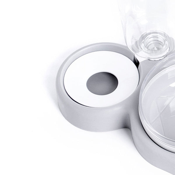 Pet Bowl Automatic Feeder Dog Cat Food Bowl with Water Dispenser Double Bowl Drinking Dish Food Container Bowls Pet Supplies | Vimost Shop.