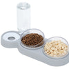 Pet Bowl Automatic Feeder Dog Cat Food Bowl with Water Dispenser Double Bowl Drinking Dish Food Container Bowls Pet Supplies | Vimost Shop.