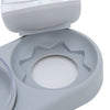Pet Bowl Automatic Feeder Dog Cat Food Bowl with Water Dispenser Double Bowl Drinking Dish Food Container Bowls Pet Supplies | Vimost Shop.