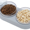 Pet Bowl Automatic Feeder Dog Cat Food Bowl with Water Dispenser Double Bowl Drinking Dish Food Container Bowls Pet Supplies | Vimost Shop.