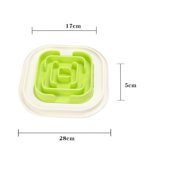 Pet Feeder Portable Feeding Food Bowls Puppy Dog Cats Slow Down Eating Feeder Dish Bowl Prevent Obesity Dogs Bowl Accessories | Vimost Shop.
