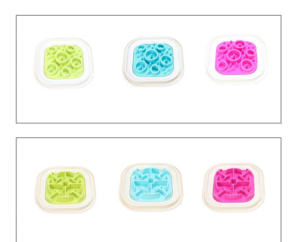 Pet Feeder Portable Feeding Food Bowls Puppy Dog Cats Slow Down Eating Feeder Dish Bowl Prevent Obesity Dogs Bowl Accessories | Vimost Shop.