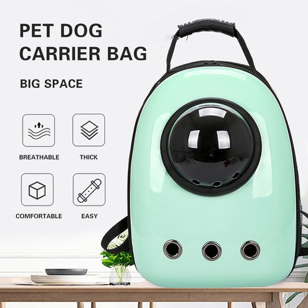 Portable Pet Carrier Bag Breathable Mesh Double Shoulder Front Backpack For Puppy Cats Foldable Outdoor Backpack Pets Supplies | Vimost Shop.