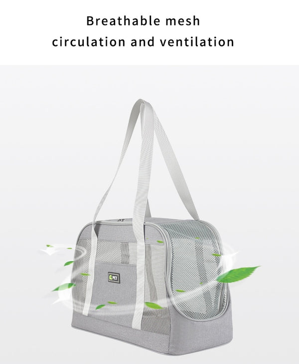 Portable Dog Carrier Bag Breathable Mesh Backpack Durable Large Capacity Handbag Outdoor Travel Pet Carrying Bags for Dogs Cats | Vimost Shop.