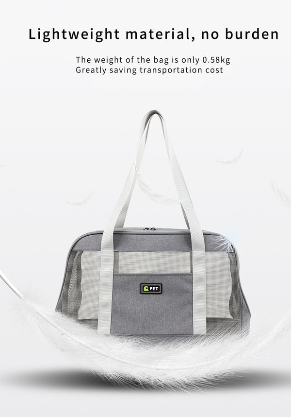 Portable Dog Carrier Bag Breathable Mesh Backpack Durable Large Capacity Handbag Outdoor Travel Pet Carrying Bags for Dogs Cats | Vimost Shop.