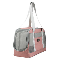 Portable Dog Carrier Bag Breathable Mesh Backpack Durable Large Capacity Handbag Outdoor Travel Pet Carrying Bags for Dogs Cats