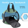 Foldable Pet Cat Carrier Bag Breathable Mesh Backpack Portable Dog Handbag Pet Shoulder Bag Outdoor Travel Bag for Small Cat Dog | Vimost Shop.