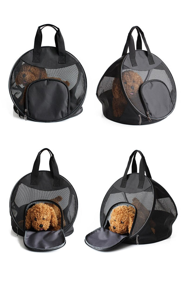 Foldable Pet Cat Carrier Bag Breathable Mesh Backpack Portable Dog Handbag Pet Shoulder Bag Outdoor Travel Bag for Small Cat Dog | Vimost Shop.